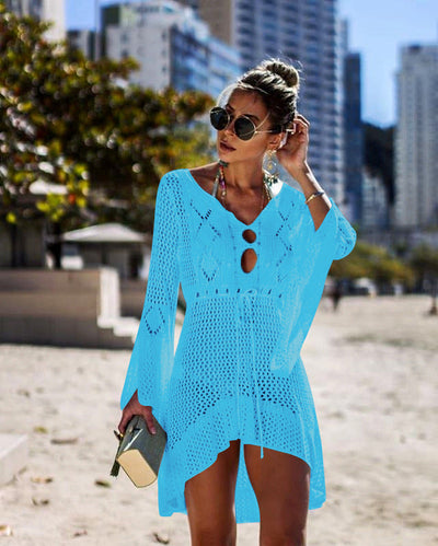 Bikini Women Swimsuit Cover-up Beach Bathing Dress