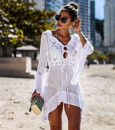 Bikini Women Swimsuit Cover-up Beach Bathing Dress